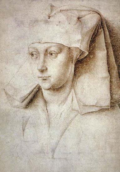 Portrait of a Young Woman, WEYDEN, Rogier van der